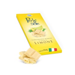 8010746099499Perle Di Sole Tavoletta Cioccolato Bianco Al Gusto Di imone 100gr
