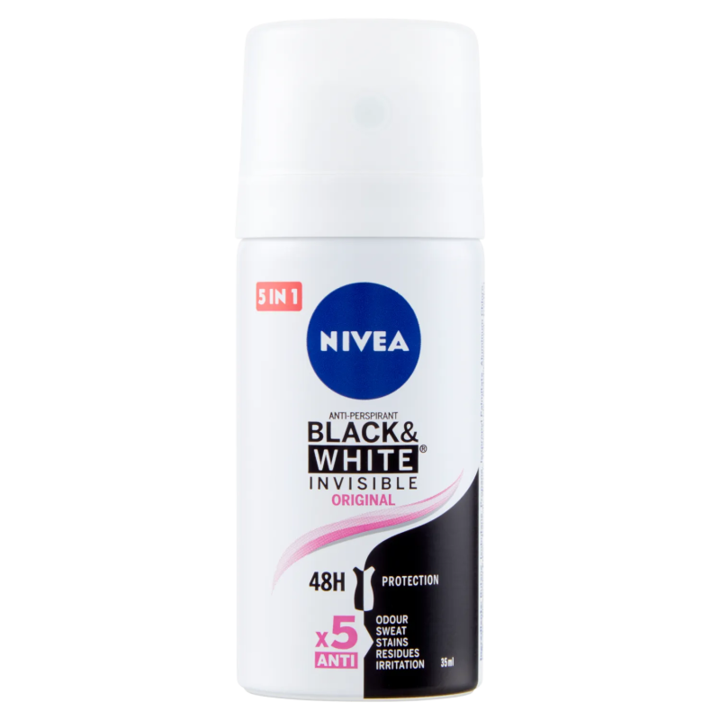 42214205Nivea Deo Spray Invisible Original Clear Travel 35ml