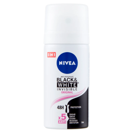 42214205Nivea Deo Spray Invisible Original Clear Travel 35ml