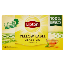 8720608008179 Lipton Tè Yellow Label Classico 25 Filtri