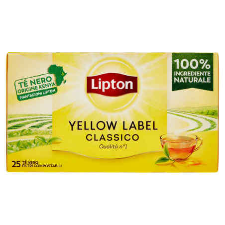 8720608008179 Lipton Tè Yellow Label Classico 25 Filtri