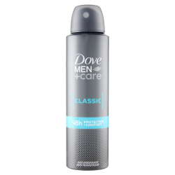 8720181295546Dove Deo Spray 48h Men Classic 150ml