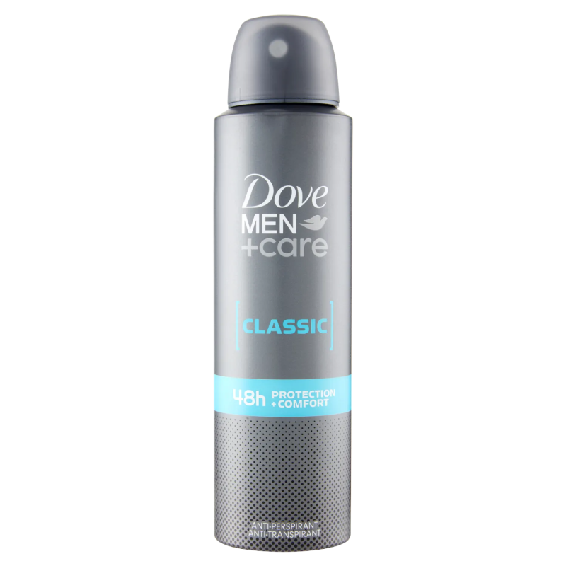 8720181295546Dove Deo Spray 48h Men Classic 150ml