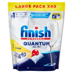 8002910063696Finish Tabs Quantum All In 1 Limone 40pz