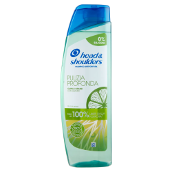 8700216396431Head & Shoulders Shampoo Pulizia Profonda Capelli Grassi New 250ml