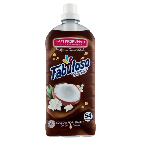 8718951588707Fabuloso Ammorbidente Concentrato Cocco & Fiori BIanchi 56 Misurini 12500ml