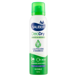8005520000655Sauber Deo Spray Dry 150ml