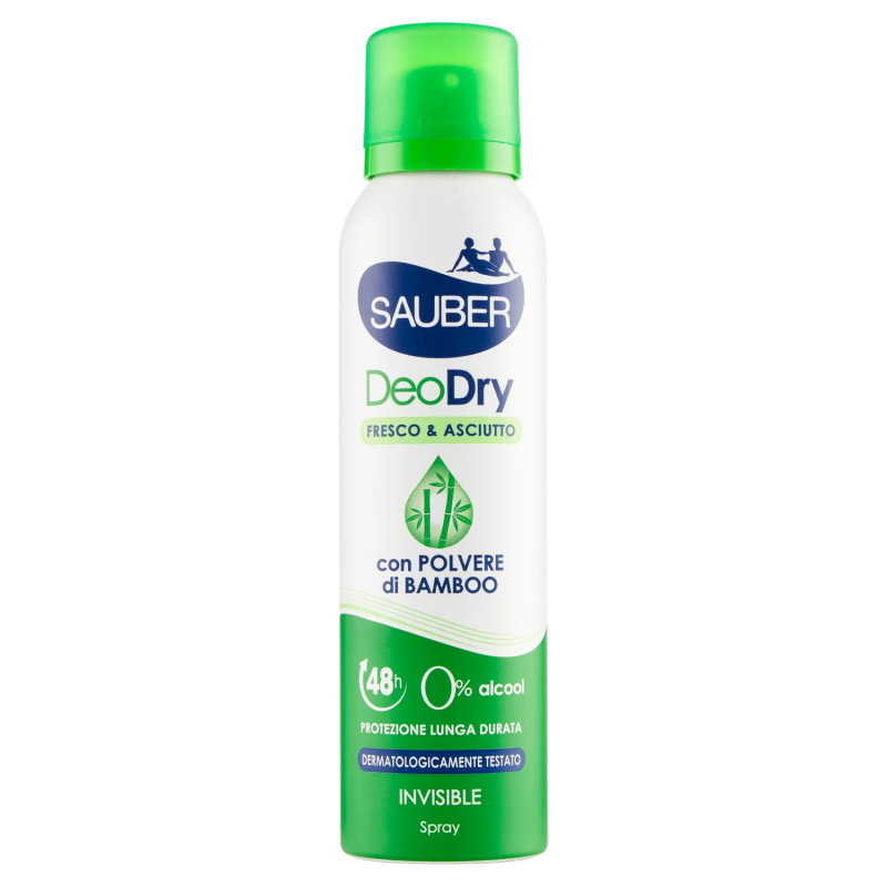 8005520000655Sauber Deo Spray Dry 150ml