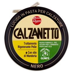 8004235000639Calzanetto Lucido In Pasta Per Calzature Nero 50ml