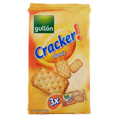 8410376037319Gullon Crackers! Classic 3x100gr