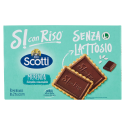 8001860201424Si Con Riso Merenda Biscotto e Cioccolato 200gr
