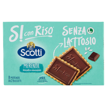 8001860201424Si Con Riso Merenda Biscotto e Cioccolato 200gr