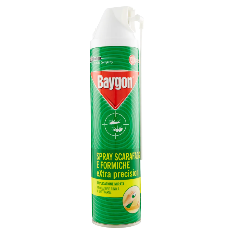 5000204071665Baygon Spray Scarafaggi e Formiche Extra Precision 400ml 5000204071665Baygon Spray Scarafaggi e Formiche Extra Precision 400ml