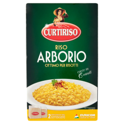 8017759011104Curtiriso Riso Arborio 2x500gr