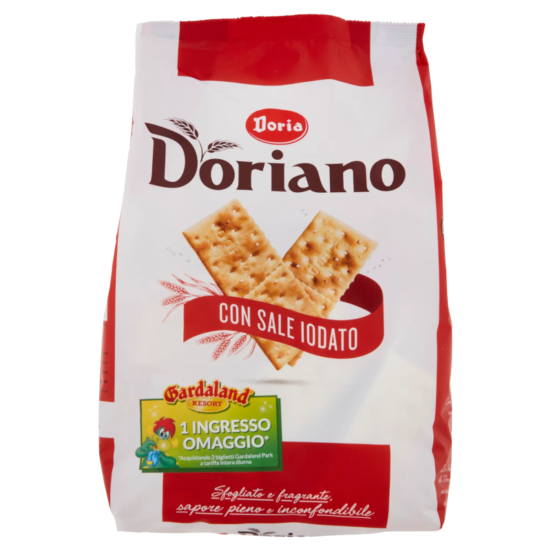 8000605820388Doria Doriano Crackers Con Sale Iodato 700gr