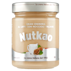 8008245004496Nutkao Crema Spalmabile Latte Con Nocciole 350gr