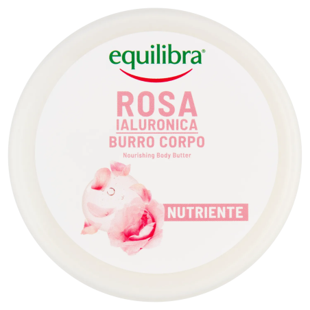 8000137018543Equilibra Rosa Ialuronica Burro Corpo Nutriente 300ml