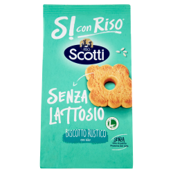 8001860189937Si Con Riso Biscotto Rustico 350gr