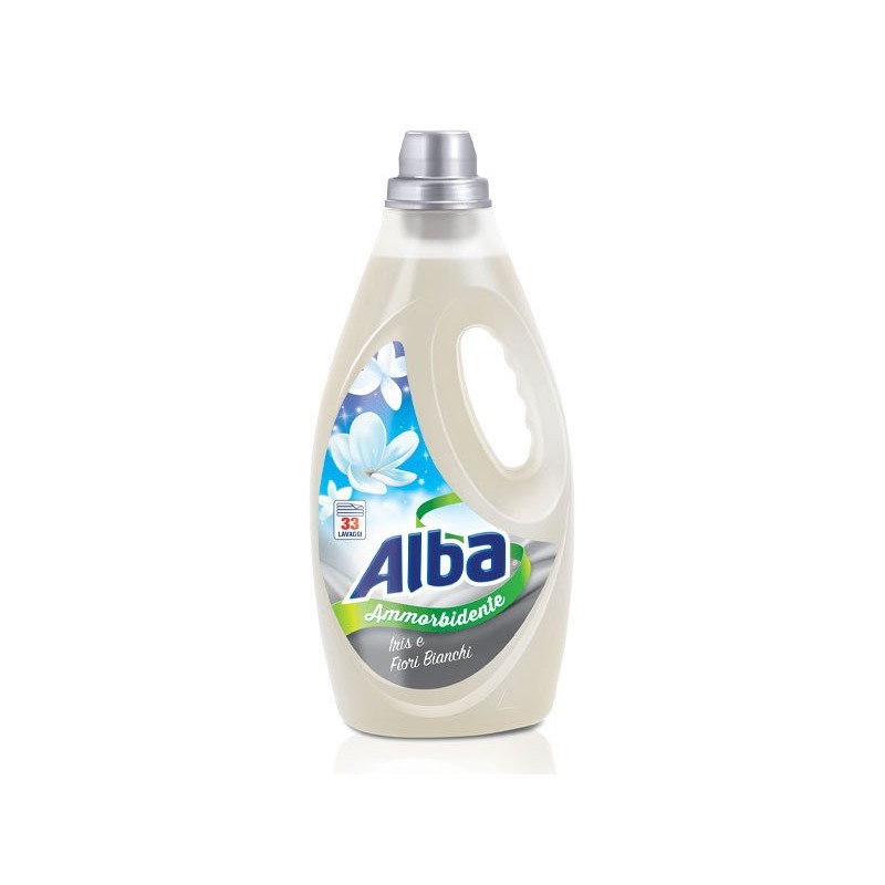 8003045100287Alba Ammorbidente Iris e Fiori Bianchi 33 Misurini 1850ml