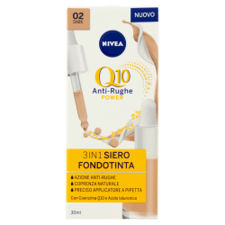 4005900939548Nivea Crema Q10 3in1 Siero Fondotinta 02 Dark 30ml