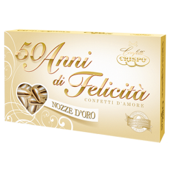 8005085710907Crispo Confetti Mandorla Naturale Nozze D'Oro 500gr