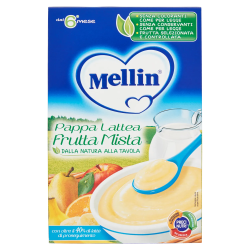 8000050537701 Mellin Pappa Lattea Frutta Mista 250gr