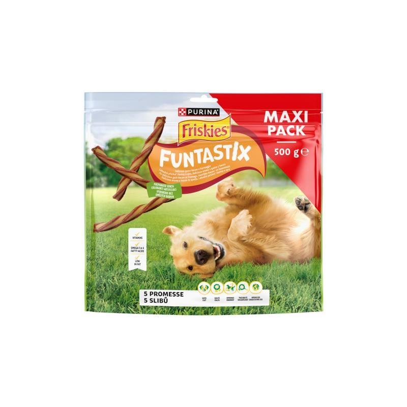 8445290783110 Friskies Dog Funtastix Bacon e Formaggio 500gr