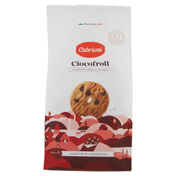 8000155507500Cabrioni Biscotti Ciocofroll 650gr