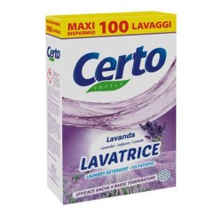 8028696285480Certo Polvere Lavatrice Lavanda 100 Misurini 5500gr