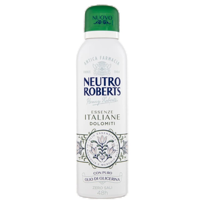 8002410012156Neutro Roberts Deo Spray Dolomiti 200ml