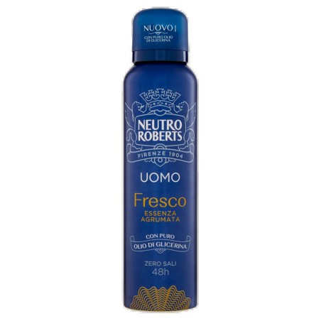 8002410011951Neutro Roberts Deo Spray Uomo Fresco - Essenza Agrumata 150ml