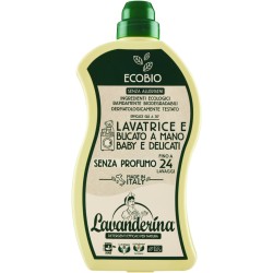 8058258339047Lavanderina Eco Lavatrice E Bucato A Mano Baby e Delicati 24 Misurini 960ml