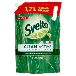 8720182641618 Svelto Piatti Limone Eco Ricarica 1700ml