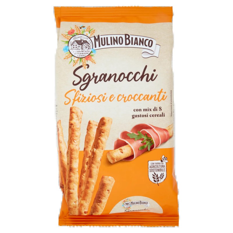 8076809579629 Mulino Bianco Grissini Sgranocchi 210gr