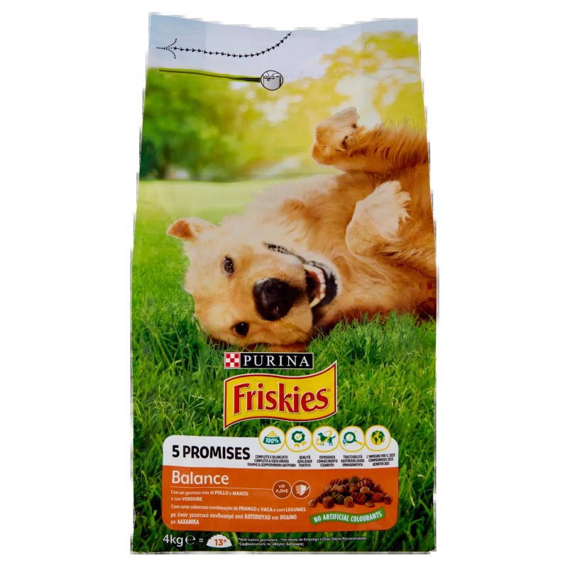 7613287217806 Friskies Dog Crocchette Balance New 4000gr