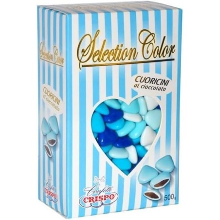 8005085714509 Crispo Cuoricini Mignon Celeste 500gr