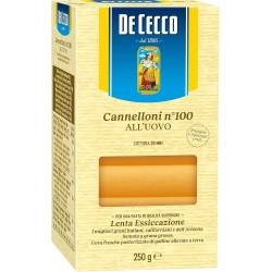 8001250201003 De Cecco Cannelloni All'Uovo 250gr