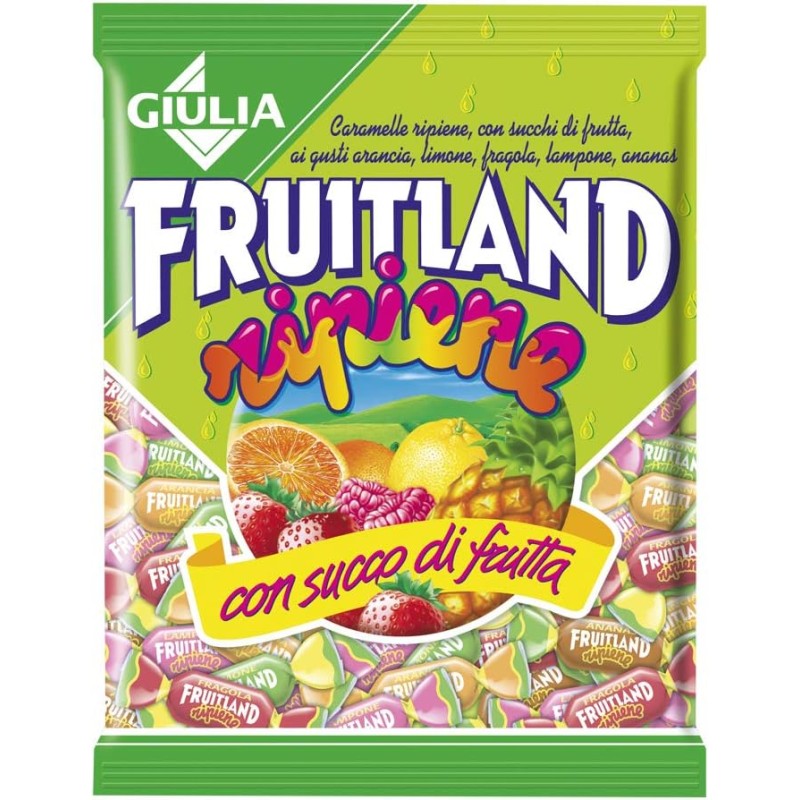 8001205201065 La Giulia Fruitland Ripiene Con Succo di Frutta 200gr