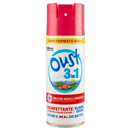 5000204307573 Oust 3in1 Fresh Garden New 400ml