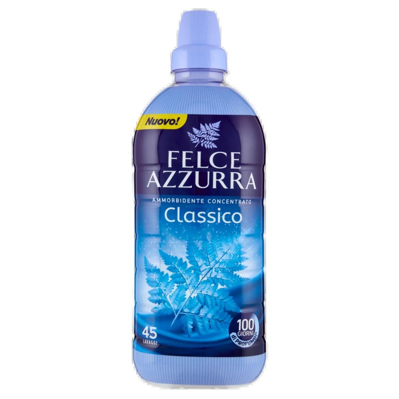 8001280034107 Felce Azzurra Ammorbidente Concentrato Classico 45 Misurini 900ml