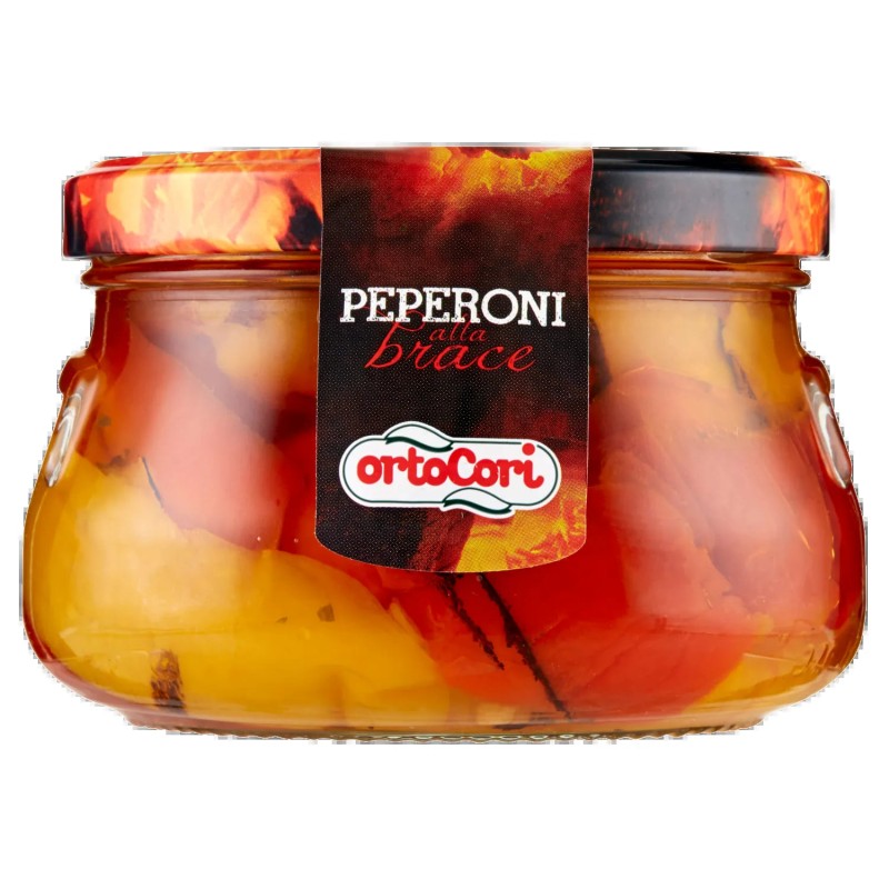 80528043 Ortocori Peperoni Alla Brace 320gr