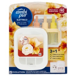 8700216457972 Ambipur 3Volution Kit Oro e Fiori di Vaniglia 1pz