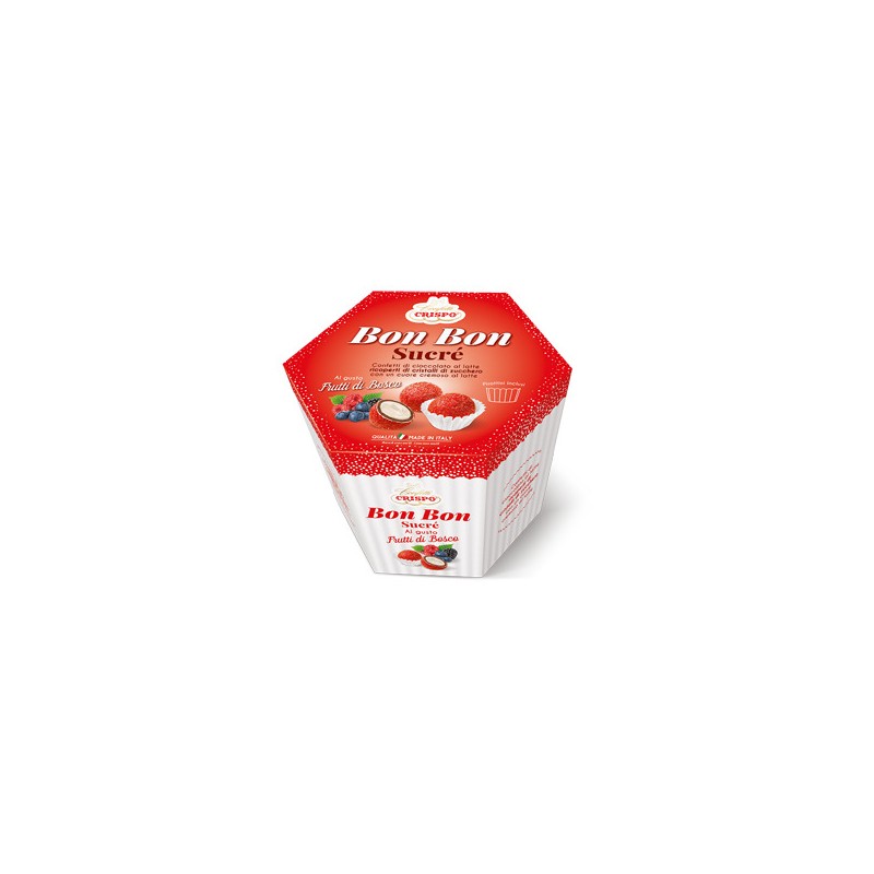 8005085730042Crispo Bon Bon Sucre Frutti di Bosco 500gr