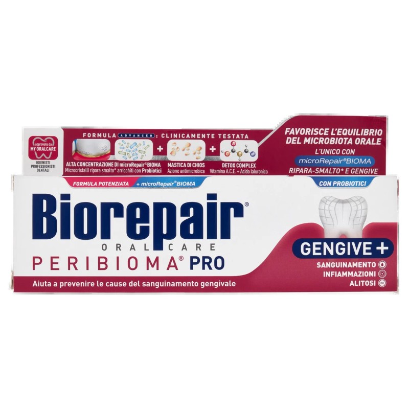 8017331097182 Biorepair Dentifricio Peribioma Pro Gengive+ 75ml