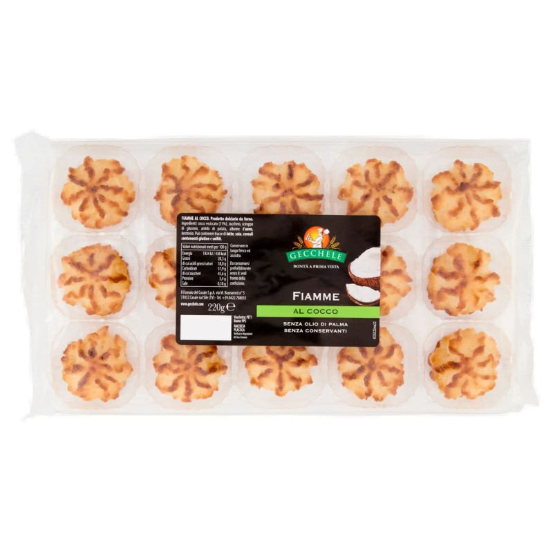 8015854123401 Gecchelle Fiamme Al Cocco 220gr