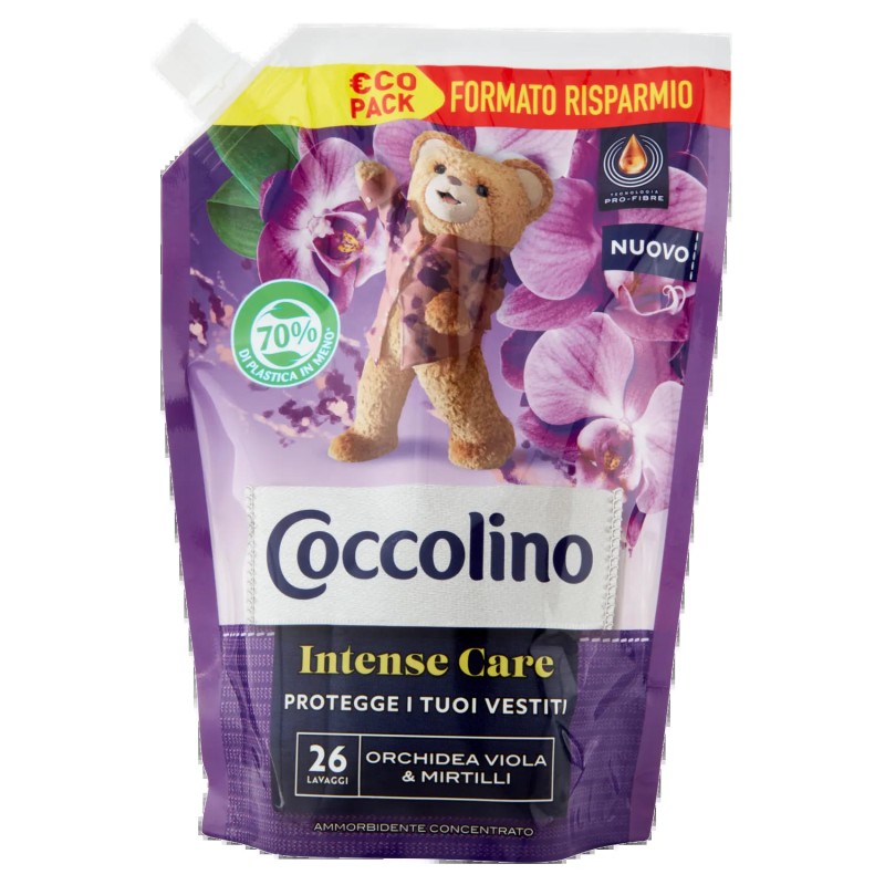 8720181351655Coccolino Ammorbidente Eco Ricarica Orchidea Viola e Mirtilli 26 Misurini 600ml 8720181351655Coccolino Ammorbidente Eco Ricarica Orchidea Viola e Mirtilli 26 Misurini 600ml
