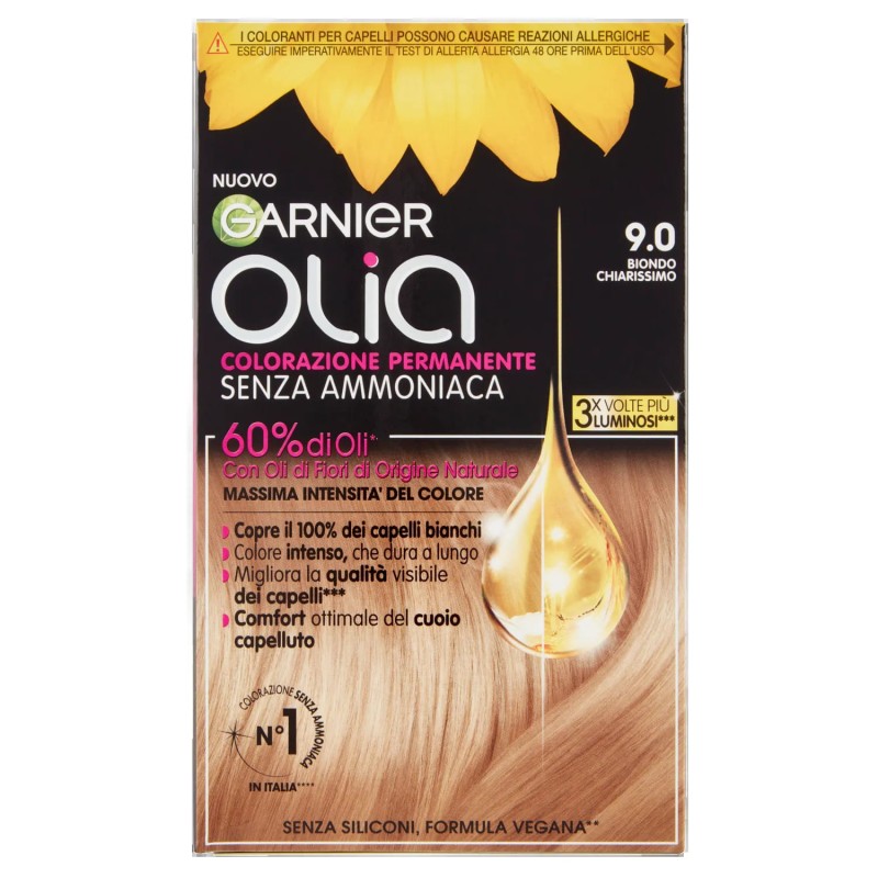 3600542487160 Garnier Olia 9.0 Biondo Chiarissimo