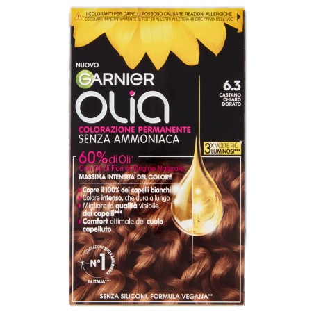 3600542487115Garnier Olia 6.3 Castano Chiaro Dorato