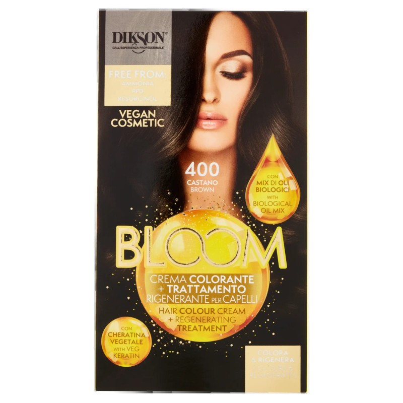 8000836429374 Dikson Bloom 400 Castano 1pz