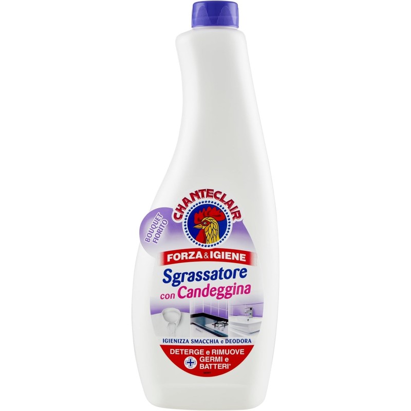 8015194522179 Chanteclair Sgrassatore Con Candeggina Bouquet Fiorito Ricarica 625ml